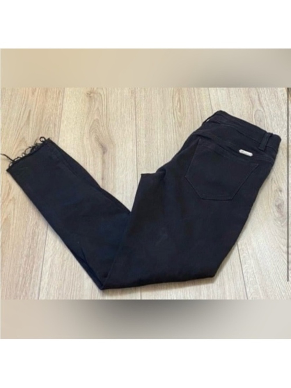 Kancan black ankle skinny jeans denim